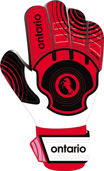 medium club level goalkeeper gloves