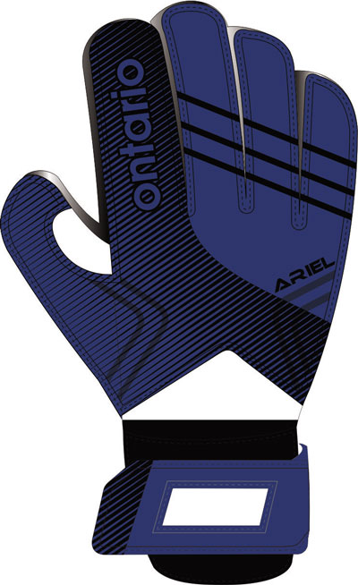 medium club level goalkeeper gloves