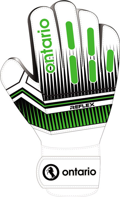 medium club level goalkeeper gloves