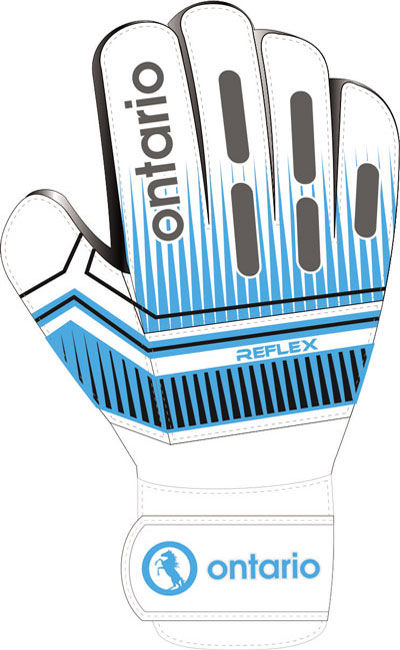 medium club level goalkeeper gloves